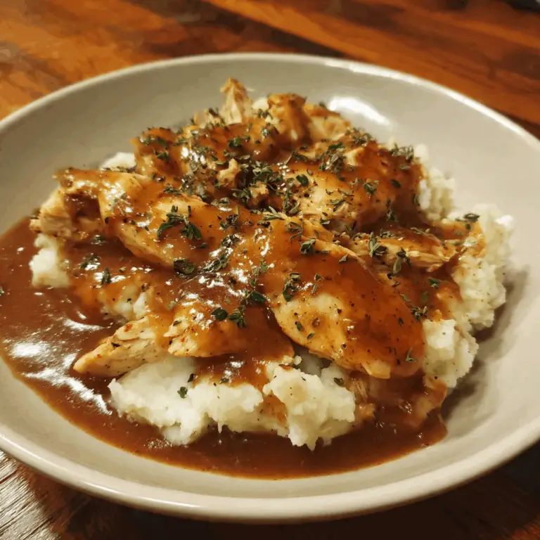 The Ultimate Crock Pot Chicken and Gravy (So Easy & Comforting!)