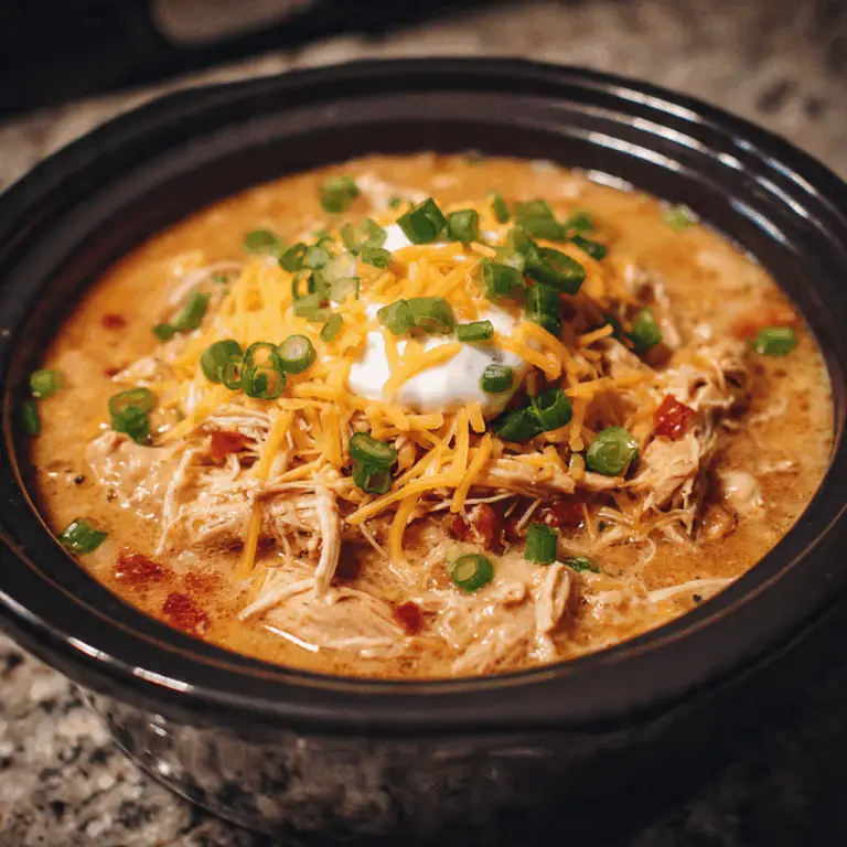The Ultimate Crock-Pot White Chicken Chili (Incredibly Creamy & Easy!)