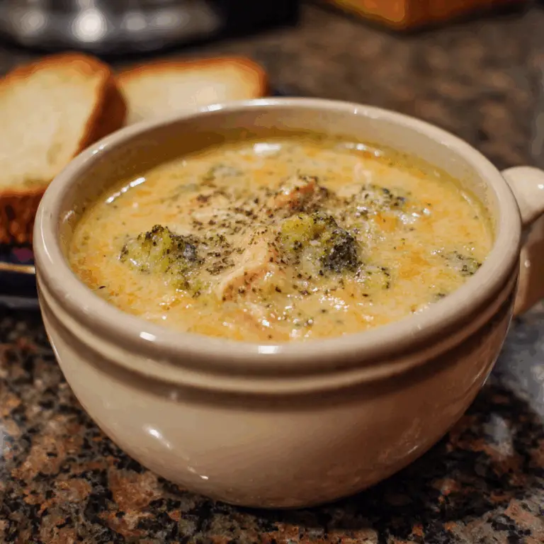 The Ultimate Crock-Pot Cheesy Chicken Broccoli Soup (So Creamy!)
