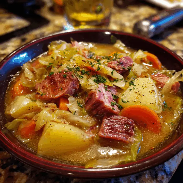 The Ultimate Corned Beef and Cabbage Stew (Hearty & Easy!)