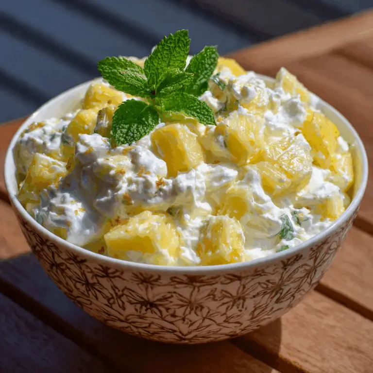 The Ultimate Pineapple Fluff Salad (Easy 5-Ingredient Recipe!)