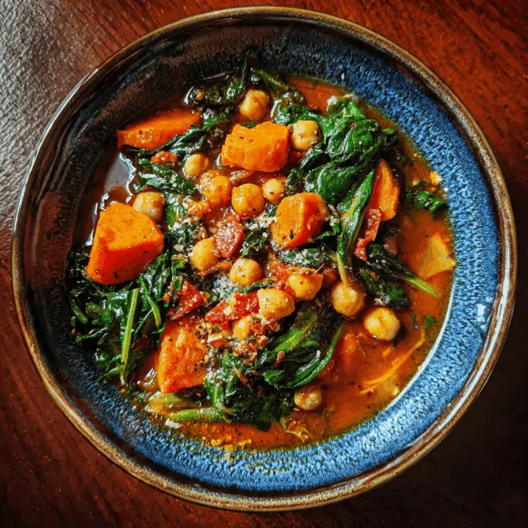 The Ultimate Sweet Potato Stew with Chickpeas & Greens (30-Minute Recipe!)