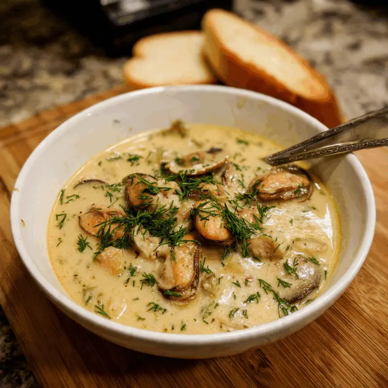 Grandpa’s Old-Fashioned Oyster Stew (A Creamy Holiday Classic!)