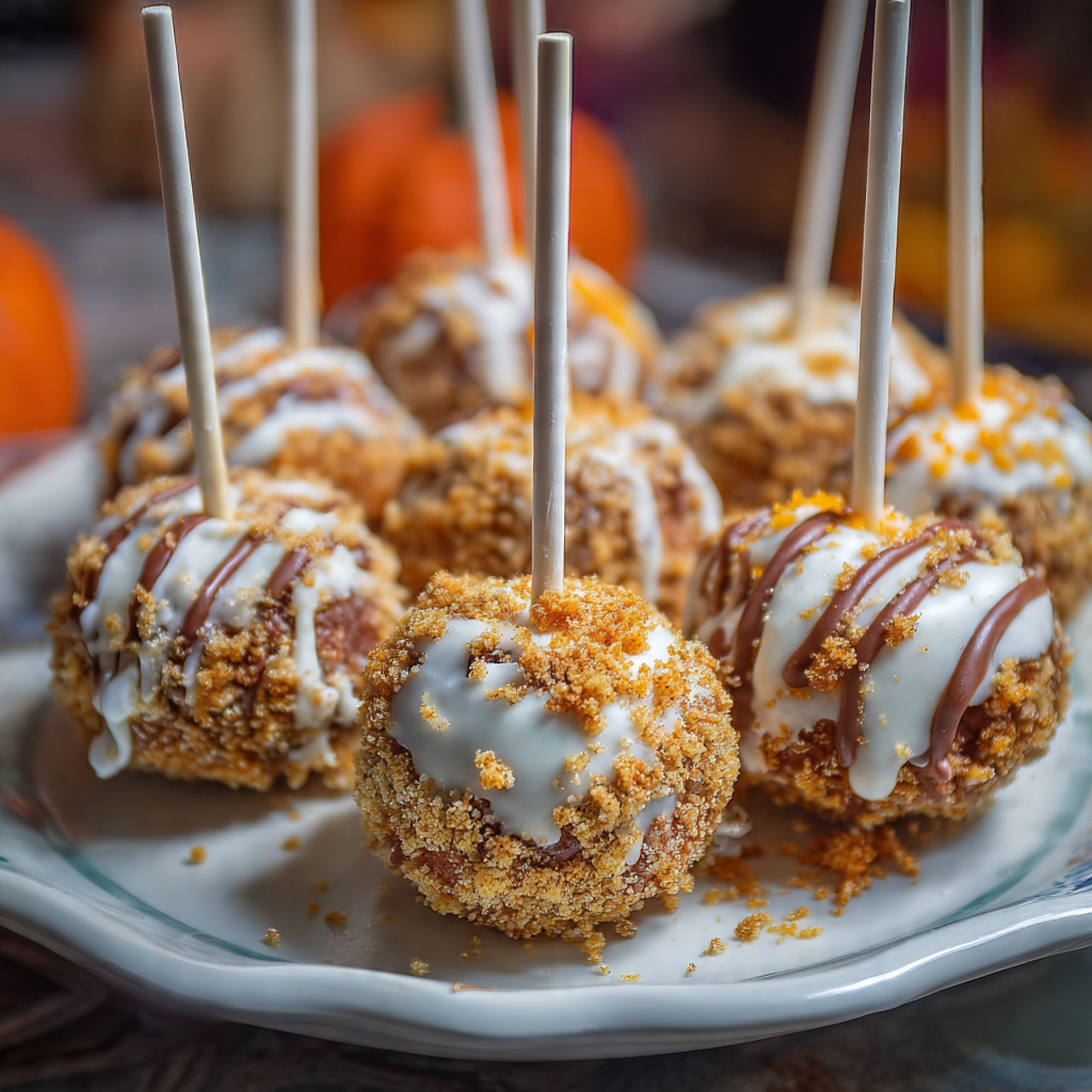 The Ultimate Pumpkin Cake Pops (Easy Fall Recipe!)