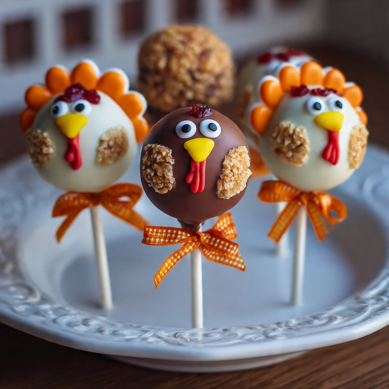 The Ultimate Turkey Cake Pops (Easy Thanksgiving Treat!)