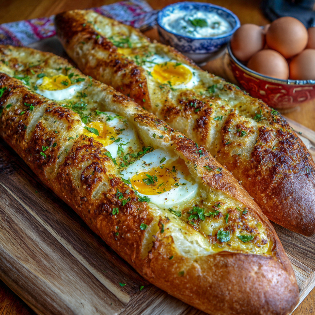 The Ultimate Egg Baguette Bake (No-Fuss Brunch Casserole!)