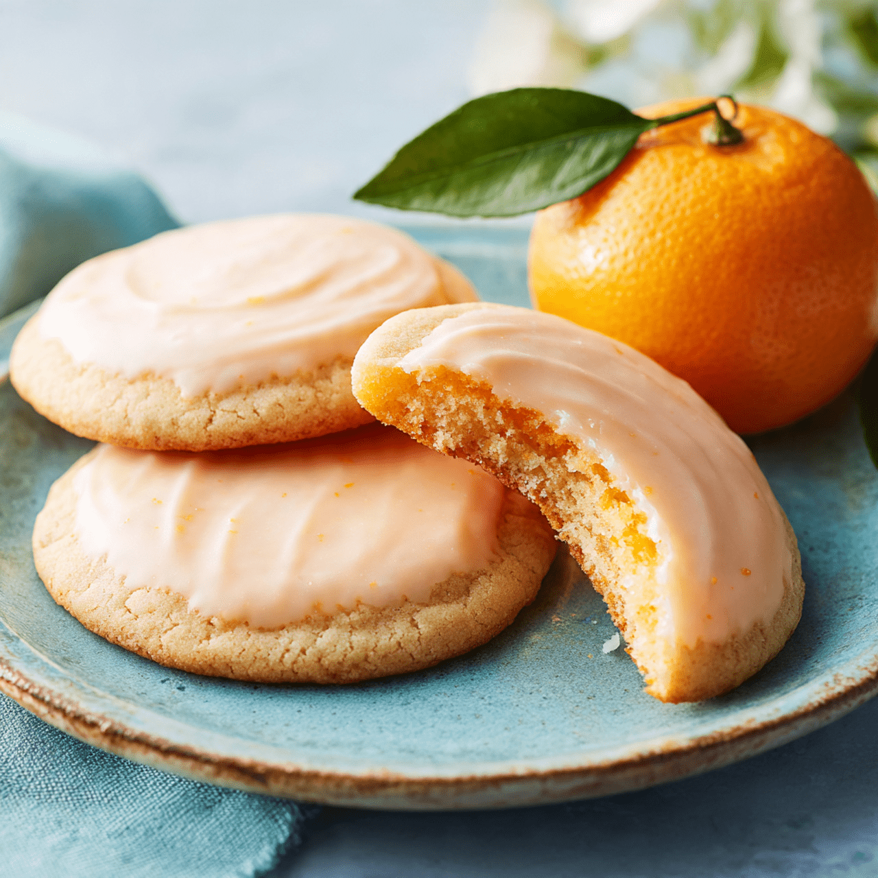Perfectly Soft Orange Sugar Cookies (Bright, Buttery & Zesty!)