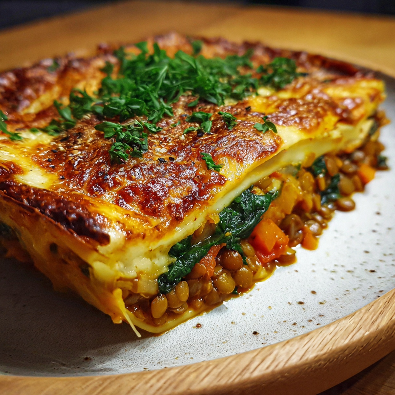 The Ultimate Hearty Pumpkin & Lentil Lasagna (A Vegetarian Favorite!)
