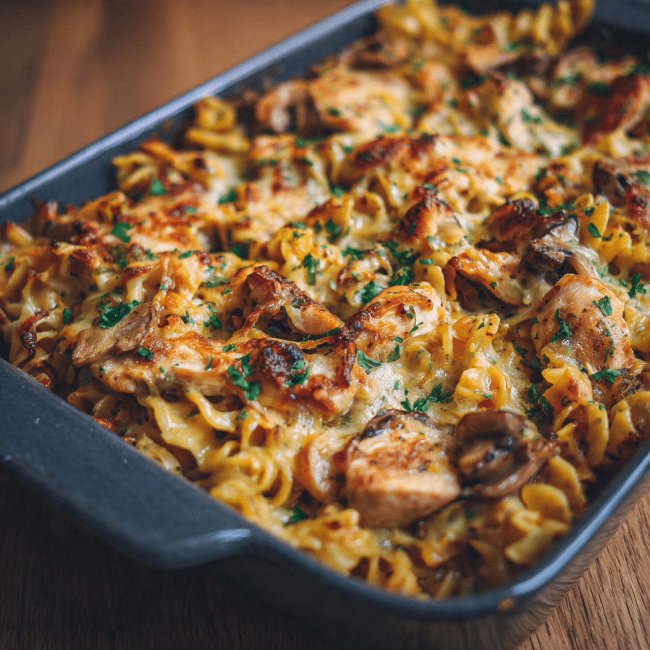 The Coziest Chicken & Pumpkin Pasta Bake (A 30-Minute Dream!)