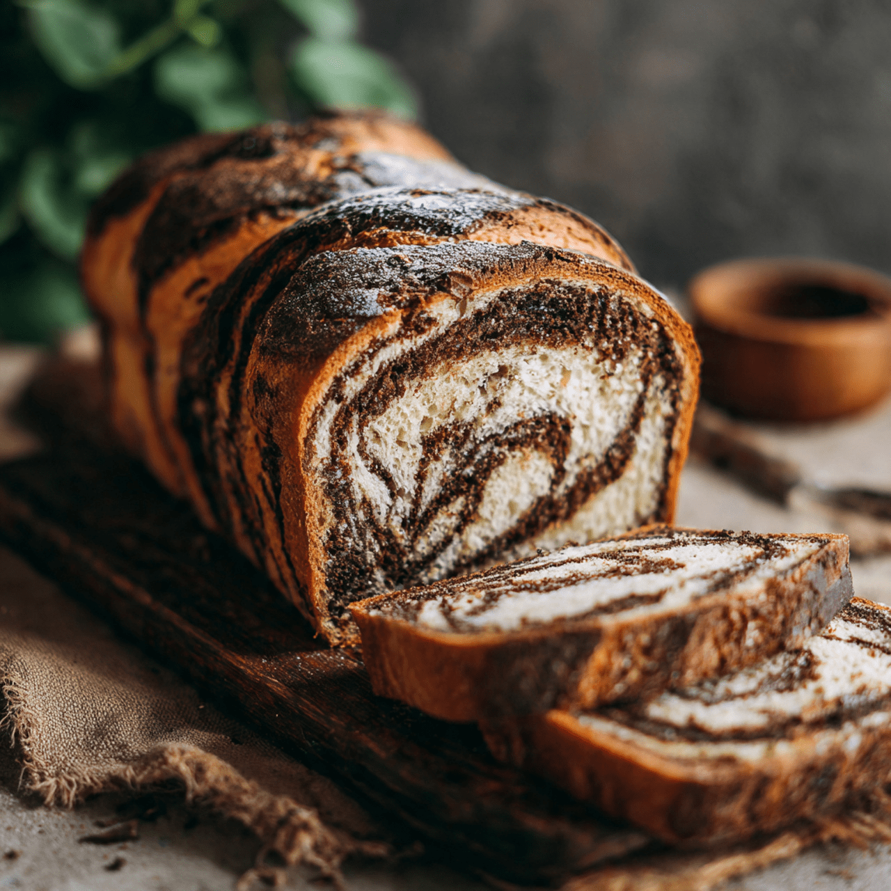 Josh’s Show-Stopping Marbled Rye Bread (Artisan Loaf!)