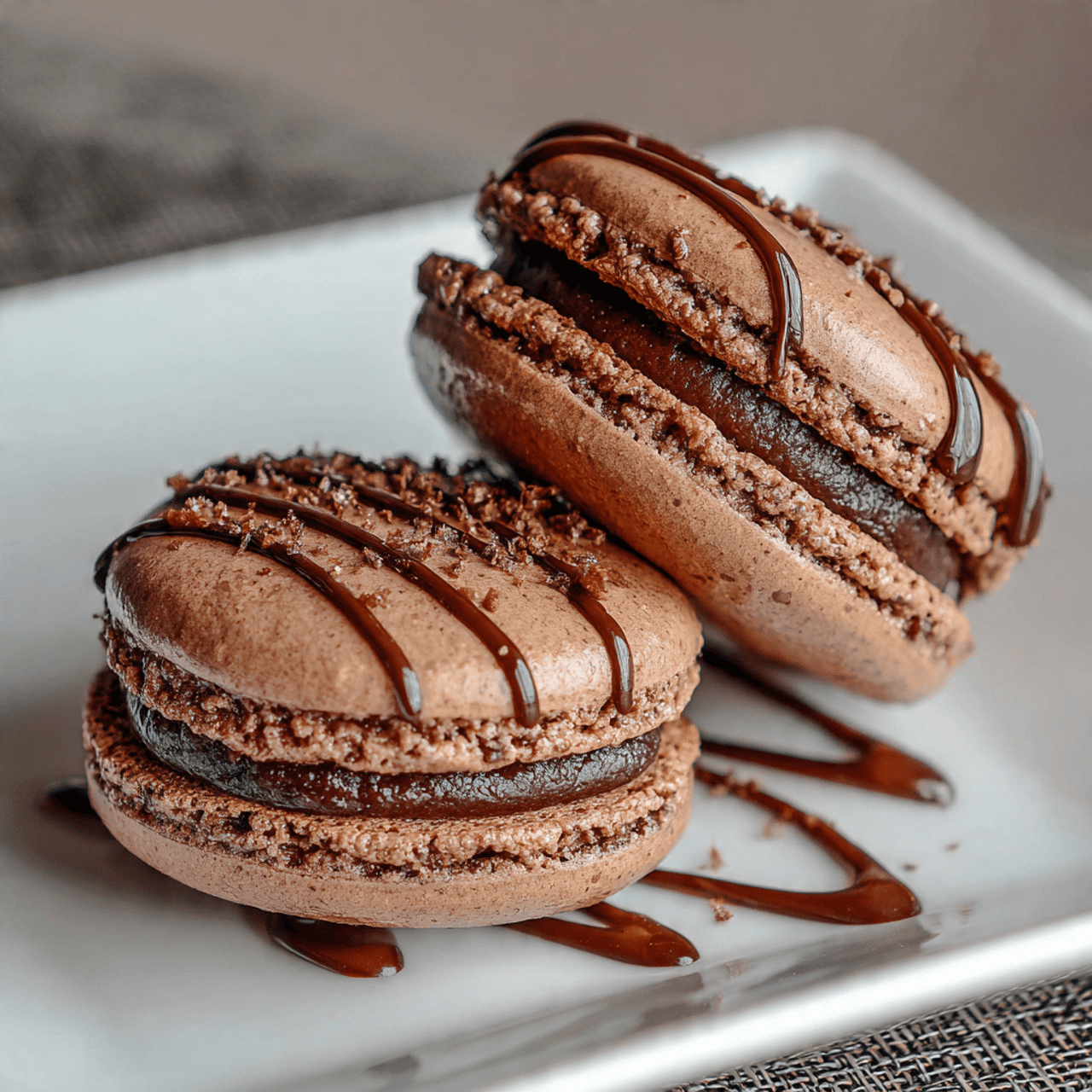 The Ultimate Double-Chocolate French Macarons (Foolproof Guide!)
