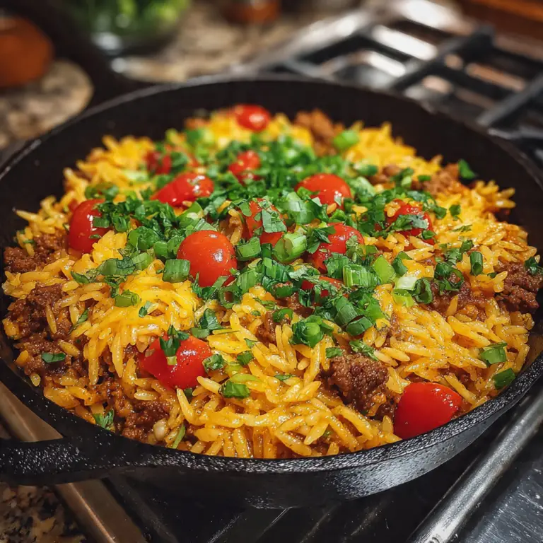 The Ultimate One-Pot Sloppy Joe Orzo (Easy Weeknight Dinner!)