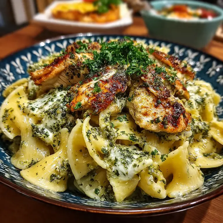 The Ultimate One-Pot Chicken Pesto Pasta (Easy Weeknight Dinner!)