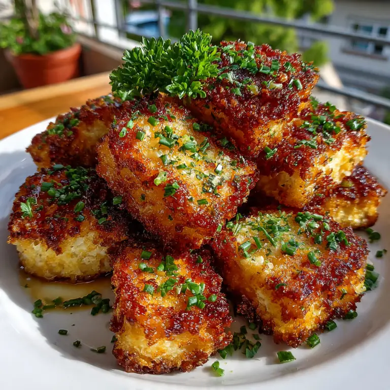 The Ultimate Vegan Air-Fried Tofu Nuggets (Crispy High Protein Snack!)