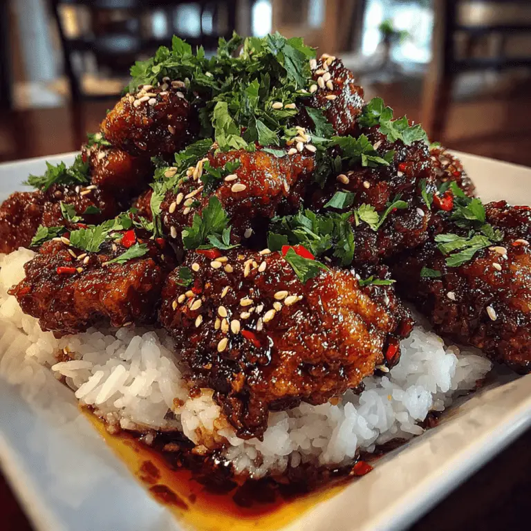 The Ultimate Crockpot General Tso’s Chicken (Sweet & Spicy!)