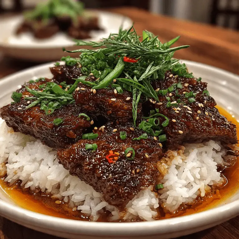 The Ultimate Crockpot Mongolian Beef (Better Than Takeout!)