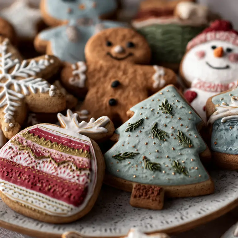 The Ultimate Christmas Fondant Cookies (Decorated Holiday Cookies!)