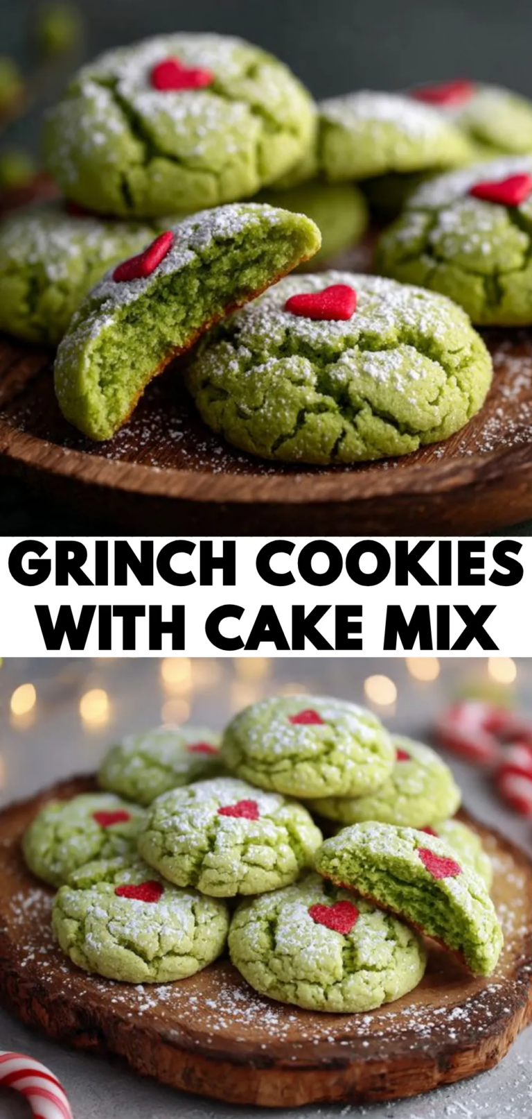 The Ultimate Grinch Cookies (Easy Decorated Christmas Cookies!)