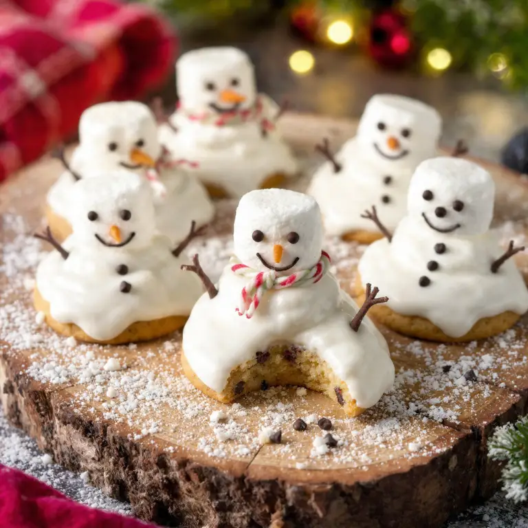 The Ultimate Melting Snowman Cookies (Decorated Christmas Cookies!)