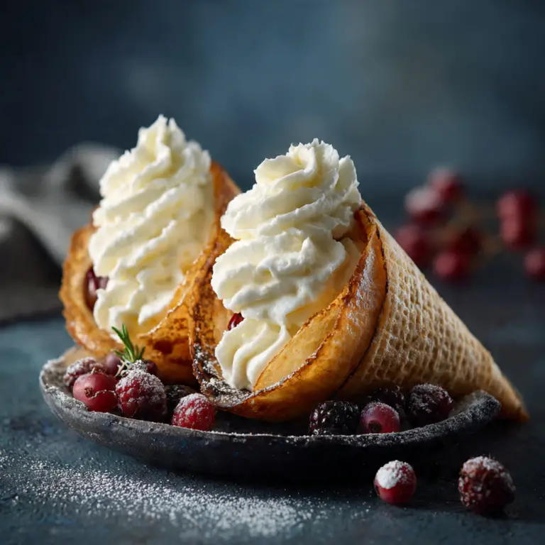 The Ultimate Whipped Cream Krumkake (Decorated Christmas Cookies!)