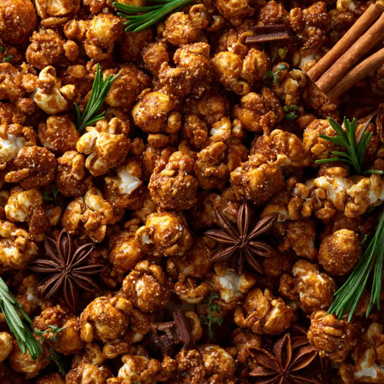 The Ultimate Gingerbread Caramel Corn (Christmas Gift Recipes!)