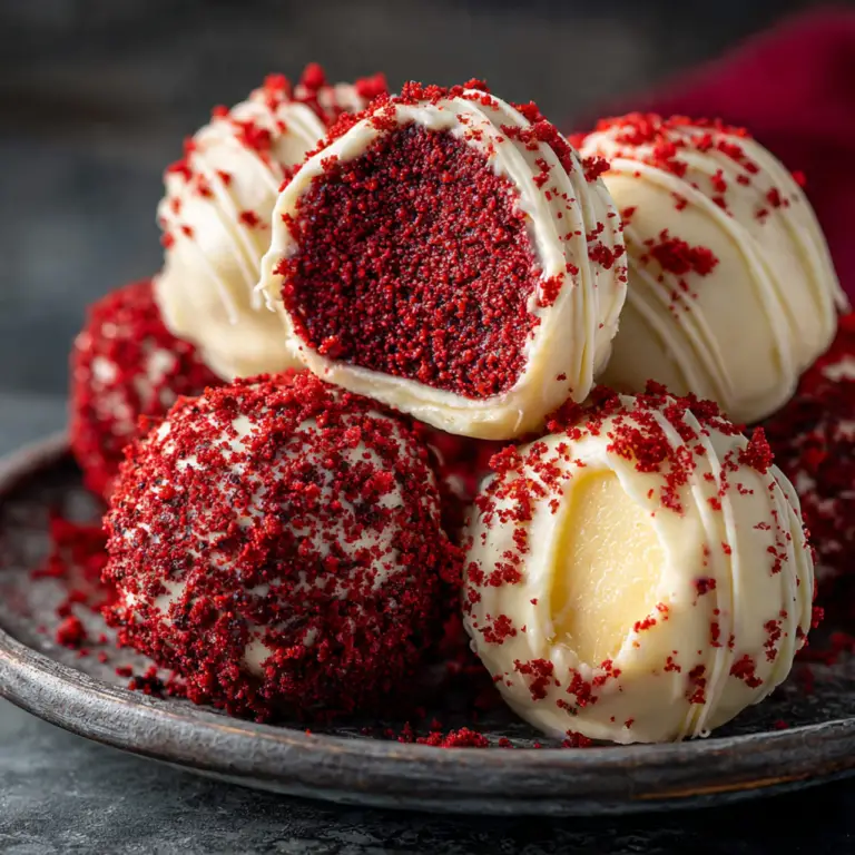 The Ultimate Red Velvet Cake Truffles (Easy Valentine’s Treat!)