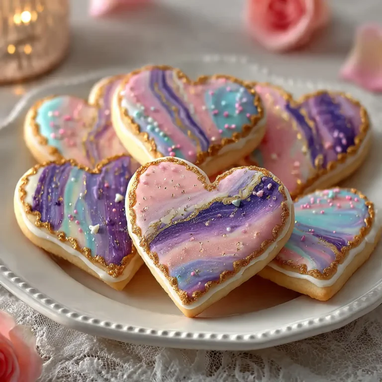 A Valentine’s Masterpiece: Swirls of Love Cut-Out Cookies