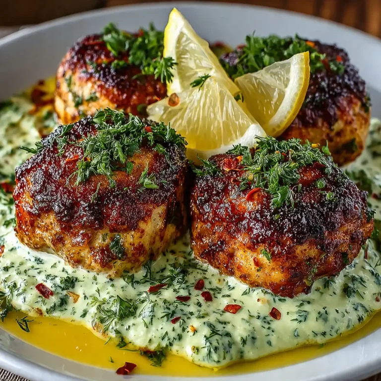 Baked Salmon Meatballs with Creamy Avocado Sauce (A Healthy Recipe!)