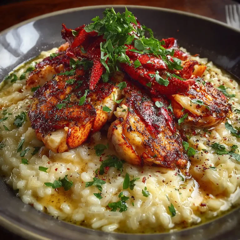 A Valentine’s Day Showstopper: Butter Poached Lobster Risotto