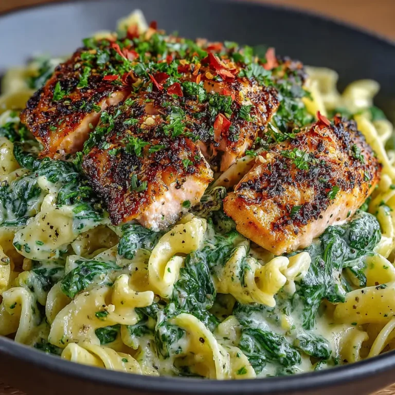 The Ultimate Creamy Spinach Pasta with Smoked Salmon (30-Minute Dinner!)