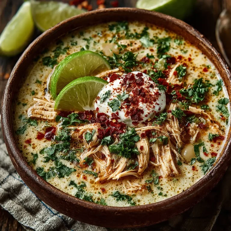 The Best Creamy White Chicken Chili with Roasted Green Chiles