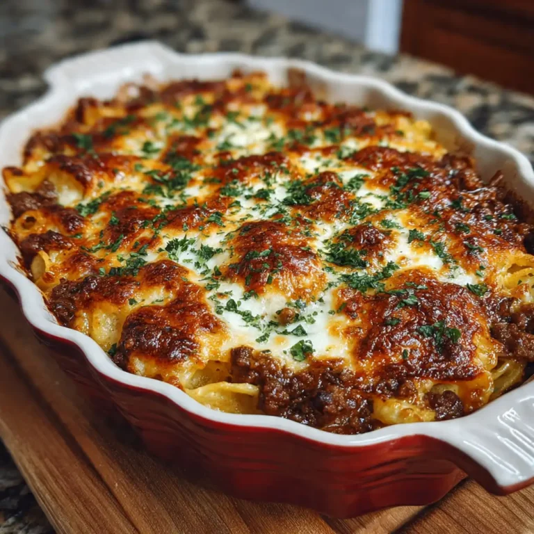 Easy French Onion Ground Beef Casserole (A 30-Minute Dinner!)