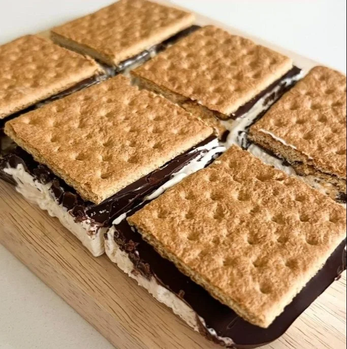 Frozen protein s'mores dessert gluten-free dairy-free
