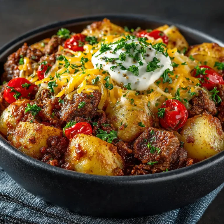 Crockpot Cowboy Casserole (The Best Ground Beef and Potato Dinner)
