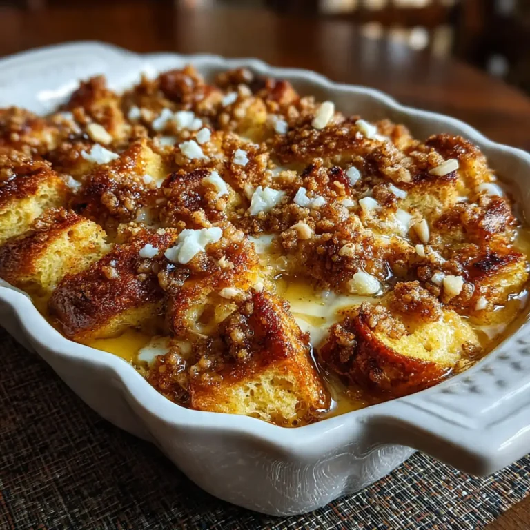 Dreamy Overnight French Toast Casserole (Perfect for Brunch!)