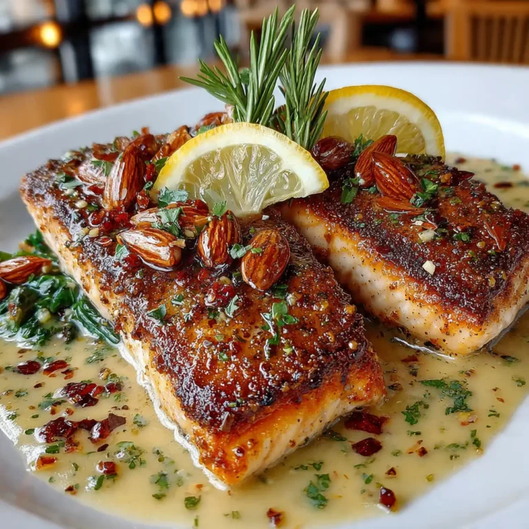 Date Night Perfection: Crispy Trout Amandine with Brown Butter Almonds
