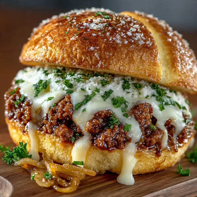 Gourmet French Onion Sloppy Joes (A 30-Minute Ground Beef Recipe)