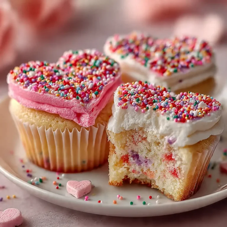 A Sweet Surprise: Clever Heart-Shaped Valentine’s Cupcakes