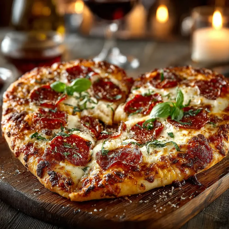 The Most Fun Valentine’s Dinner: Homemade Heart-Shaped Pizza