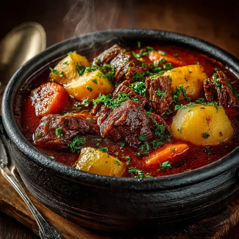 Classic Slow Cooker Beef Stew (A Cozy Crock Pot Recipe)