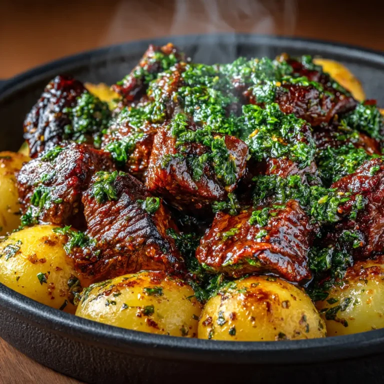 Slow Cooker Garlic Butter Beef and Potatoes (A Cozy Stew!)