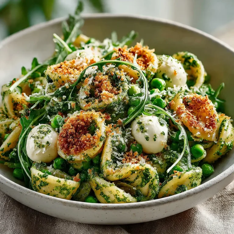 Vibrant Spring Pea Pesto Pasta Salad (A Fresh Dinner Idea)