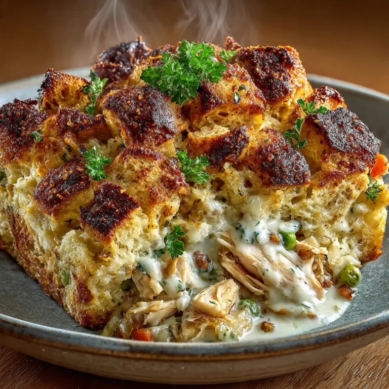 Creamy Chicken and Stuffing Bake (Easy Comfort Food!)