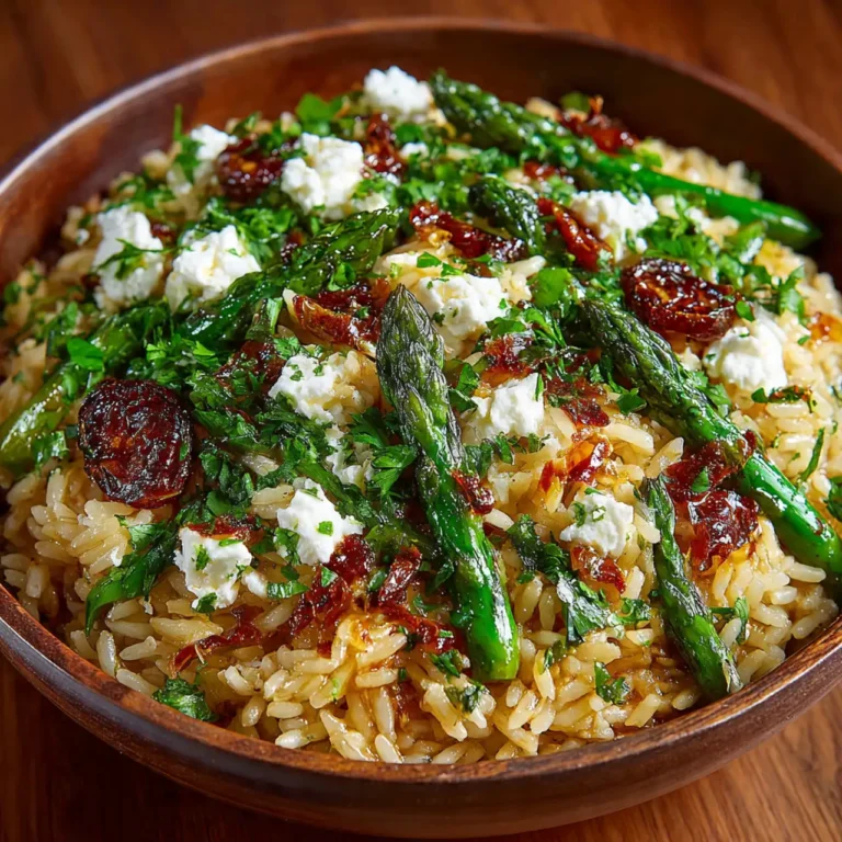 The Ultimate Rice Pilaf with Asparagus & Goat’s Cheese (Spring Dinner!)