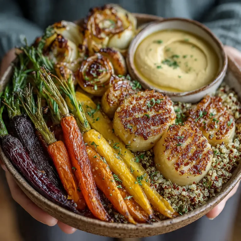 Nourishing Autumn Root Veggie Bowls with Quinoa and Lemon Vinaigrette