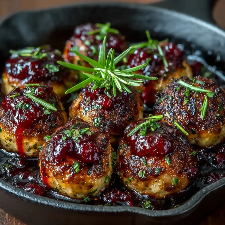 A Cozy Vegan Treat: Lentil Meatballs with Cranberry Glaze