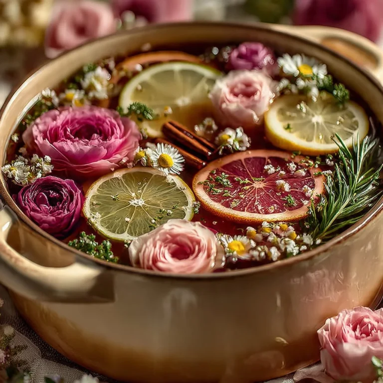 Williams Sonoma Spring Simmer Pot featuring aromatic ingredients for home fragrance.