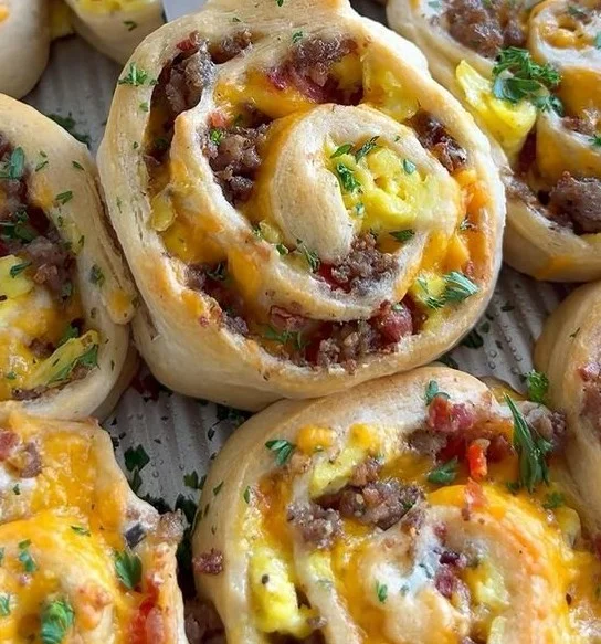 Savory breakfast rolls filled with herbs and spices, perfect for your morning meal