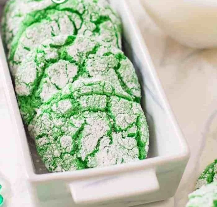 Colorful St. Patrick's Day cookies decorated with shamrocks and rainbows