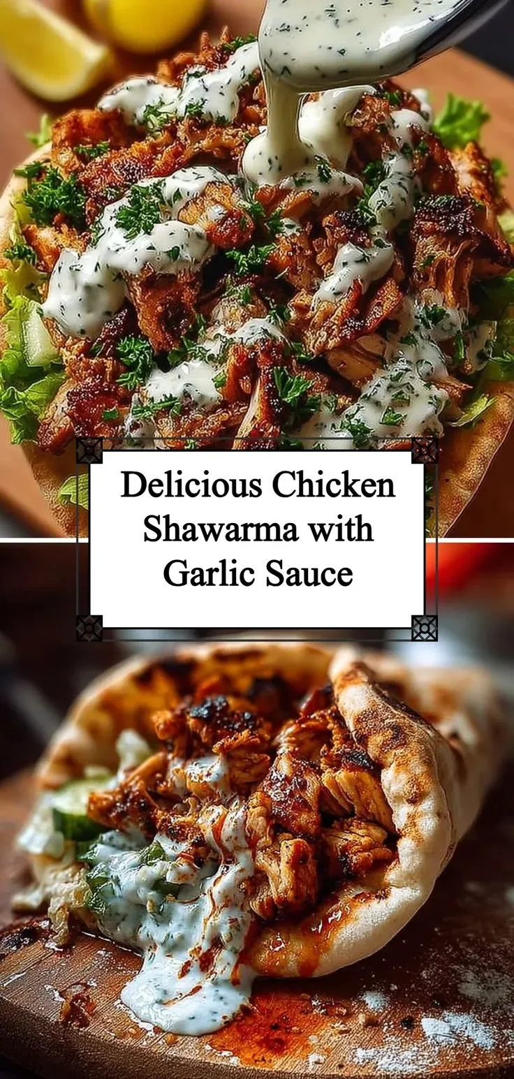 Delicious chicken shawarma wrap with fresh vegetables and sauce